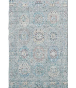 Addison Mayfield Blue AMF2227 - 8ft. Round Rug
