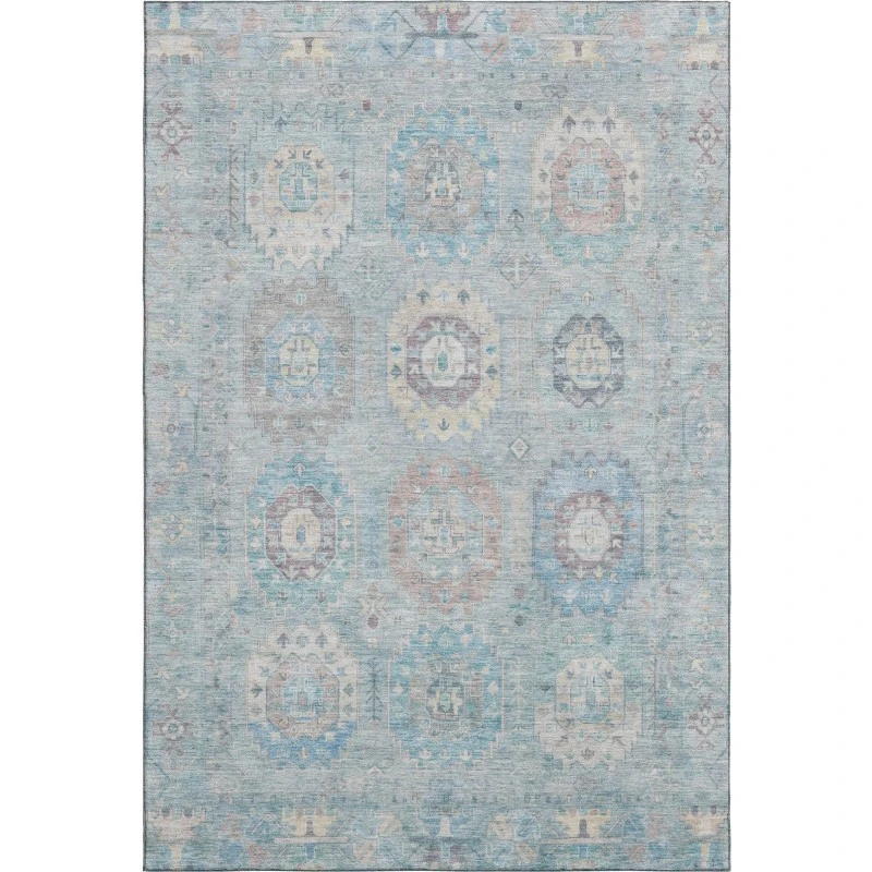 Addison Mayfield Blue AMF2227 2ft. 3in. x 7ft. 6in. Rect. Rug