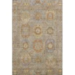 Addison Mayfield Brown AMF2227 - 8ft. Round Rug