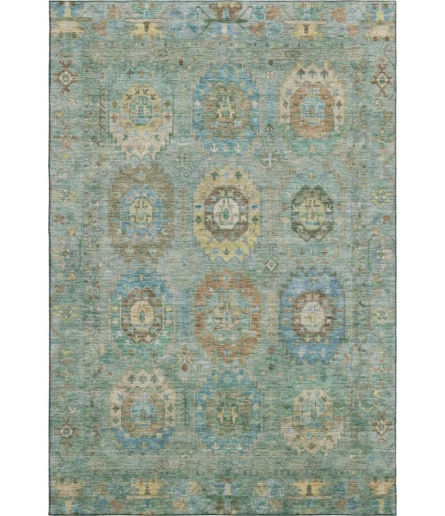 Addison Mayfield Teal AMF2227 9ft. x 12ft. Rect. Rug