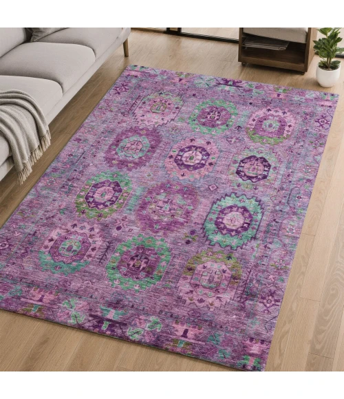 Addison Mayfield Purple AMF2228 8ft. x 10ft. Rect. Rug