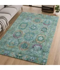 Addison Mayfield Teal AMF2228 8ft. x 10ft. Rect. Rug