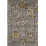 Addison Mayfield Gray AMF2229 - 8ft. Round Rug