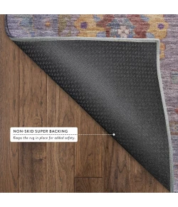 Addison Mayfield Purple AMF2229 - 8ft. Round Rug