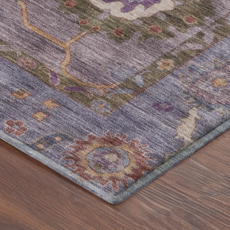 Addison Mayfield Purple AMF2229 - 8ft. Round Rug