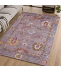 Addison Mayfield Purple AMF2229 - 8ft. Round Rug