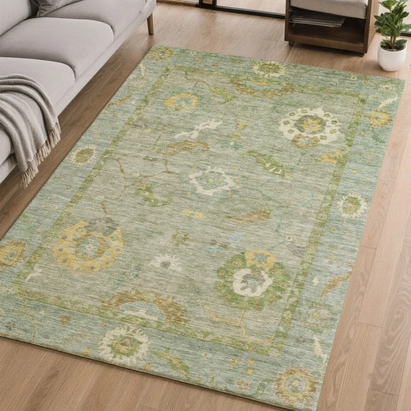 Addison Mayfield Green AMF2229 2ft. 3in. x 7ft. 6in. Rect. Rug