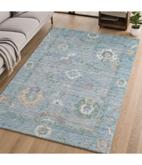 Addison Mayfield Blue AMF2229 5ft. x 7ft. 6in. Rect. Rug