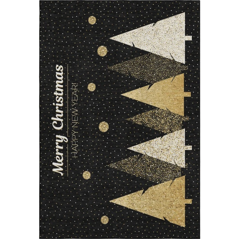 Addison Mayfield Black AMF222 5ft. x 7ft. 6in. Rect. Rug