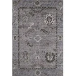 Addison Mayfield Gray AMF2230 - 8ft. Round Rug