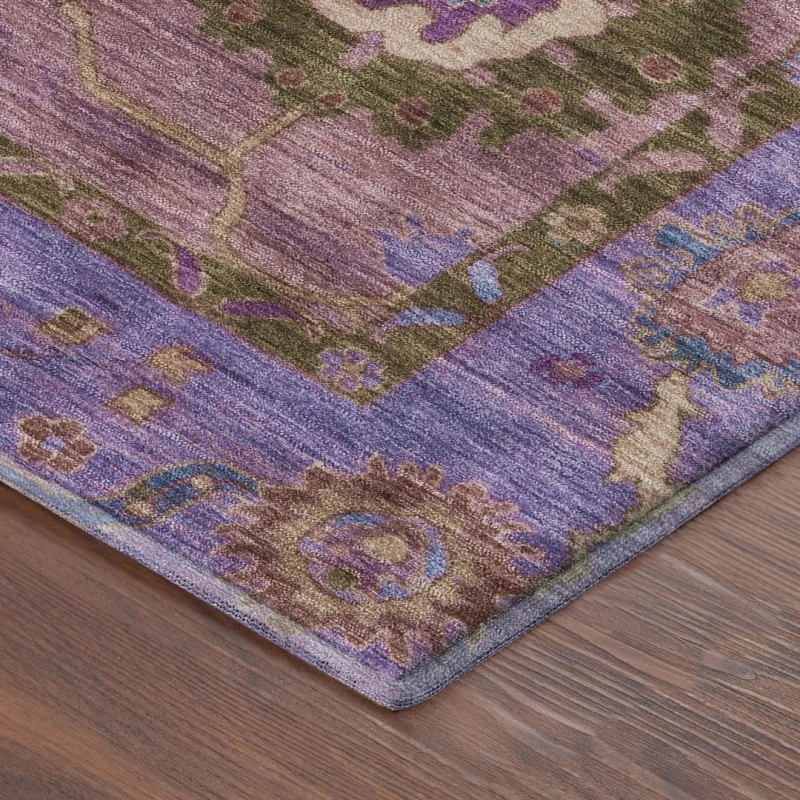 Addison Mayfield Pink AMF2230 - 8ft. Round Rug