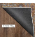 Addison Mayfield Orange AMF2231 - 8ft. Round Rug