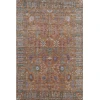 Addison Mayfield Orange AMF2231 - 8ft. Round Rug