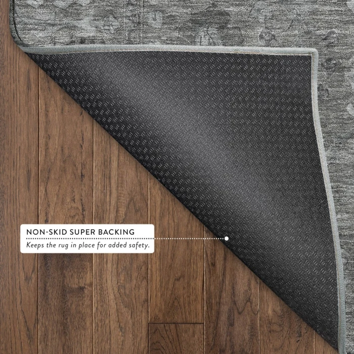 Addison Mayfield Gray AMF2231 - 8ft. Round Rug