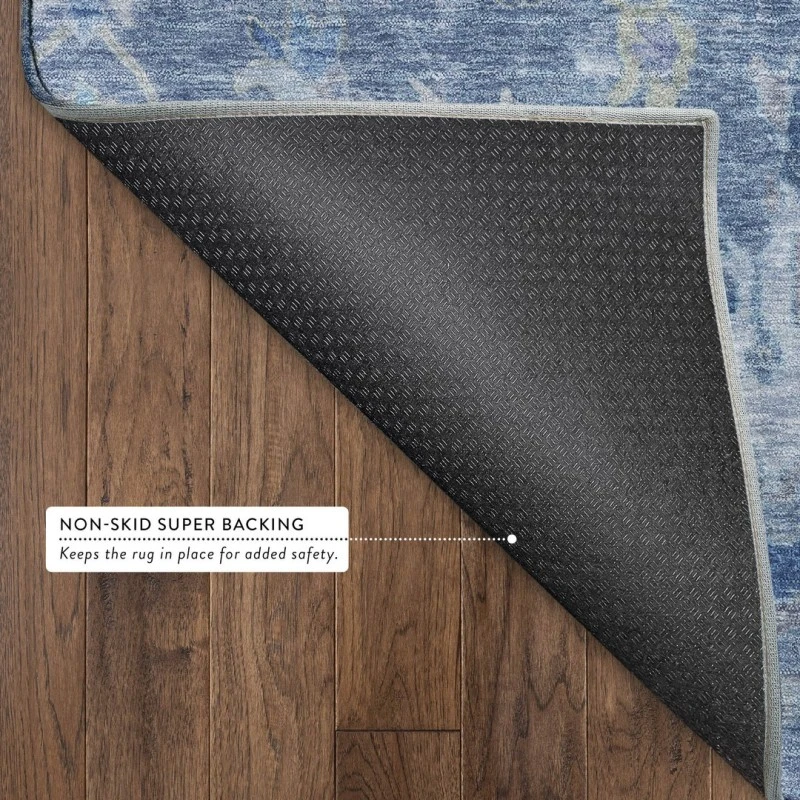 Addison Mayfield Blue AMF2232 - 8ft. Round Rug
