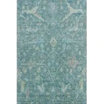 Addison Mayfield Teal AMF2232 - 8ft. Round Rug