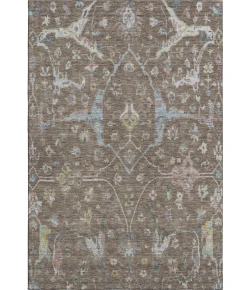 Addison Mayfield Brown AMF2233 - 8ft. Round Rug