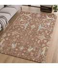 Addison Mayfield Orange AMF2233 - 8ft. Round Rug