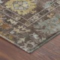 Addison Mayfield Brown AMF2234 - 8ft. Round Rug