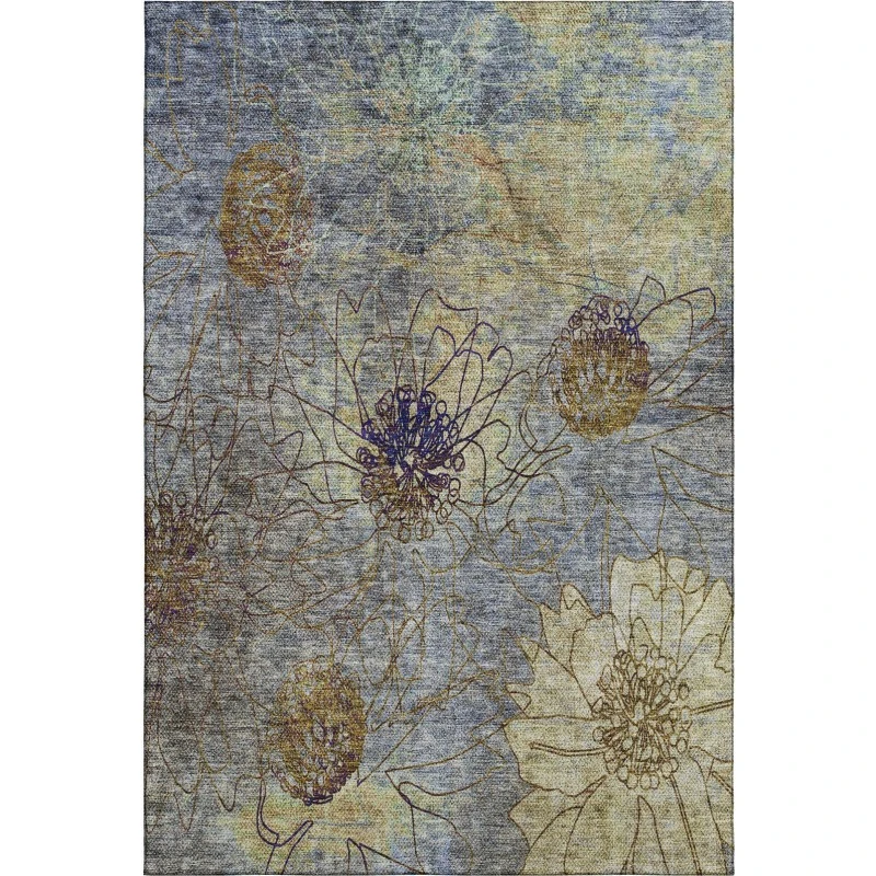 Addison Mayfield Blue AMF2235 2ft. 3in. x 7ft. 6in. Rect. Rug