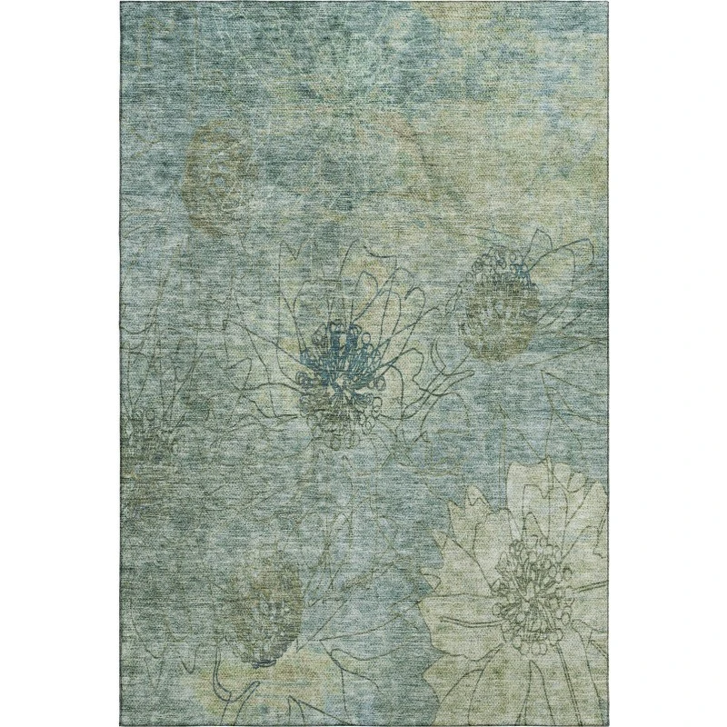 Addison Mayfield Blue AMF2235 8ft. x 10ft. Rect. Rug