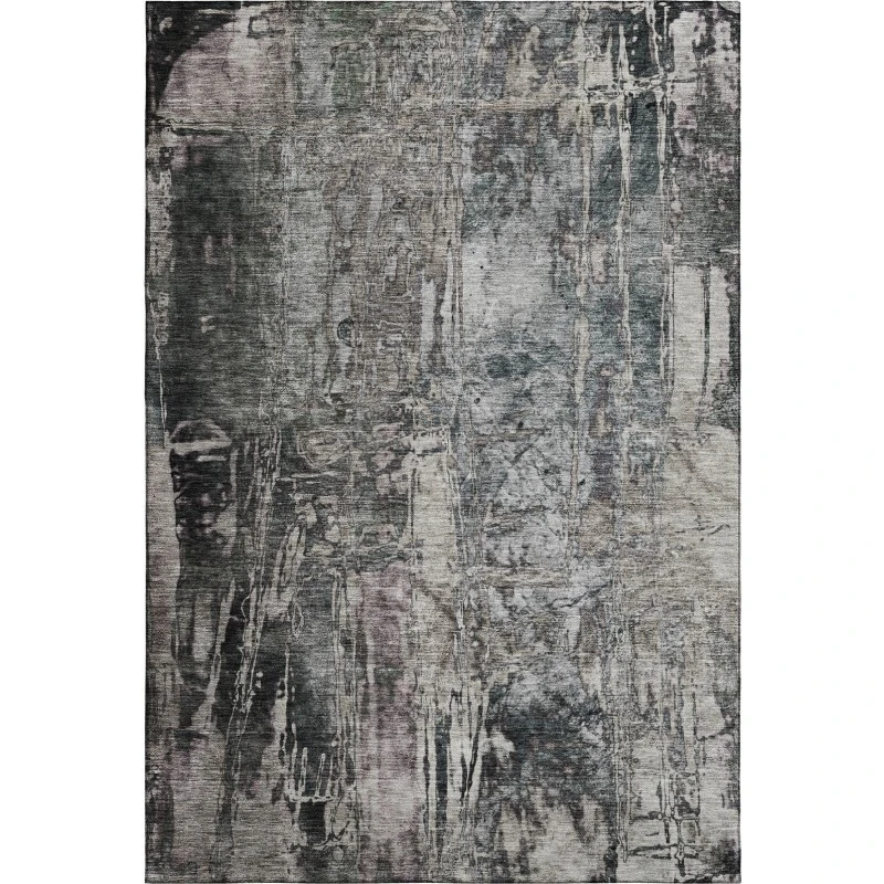 Addison Mayfield Gray AMF2236 - 8ft. Round Rug