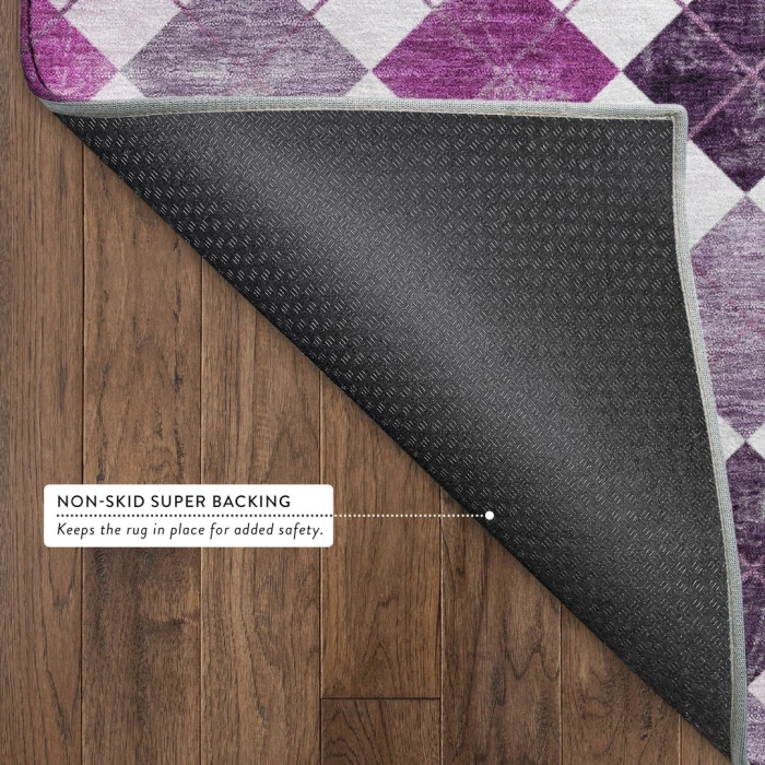 Addison Mayfield Pink AMF2237 - 8ft. Round Rug