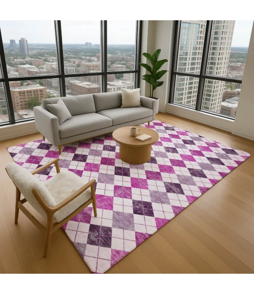 Addison Mayfield Pink AMF2237 5ft. x 7ft. 6in. Rect. Rug