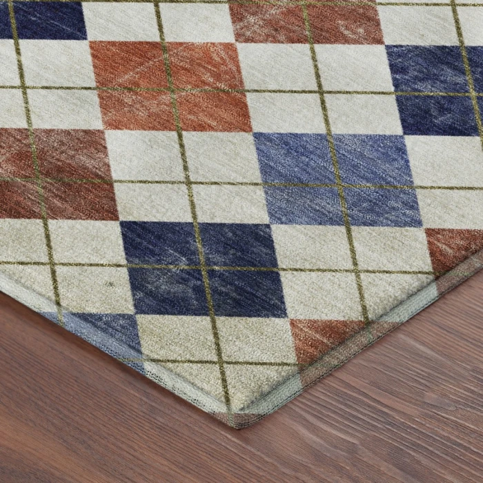 Addison Mayfield Orange AMF2237 8ft. x 10ft. Rect. Rug