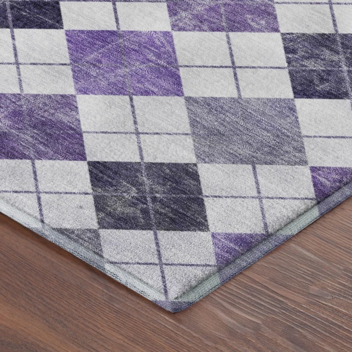 Addison Mayfield Purple AMF2237 2ft. 3in. x 7ft. 6in. Rect. Rug