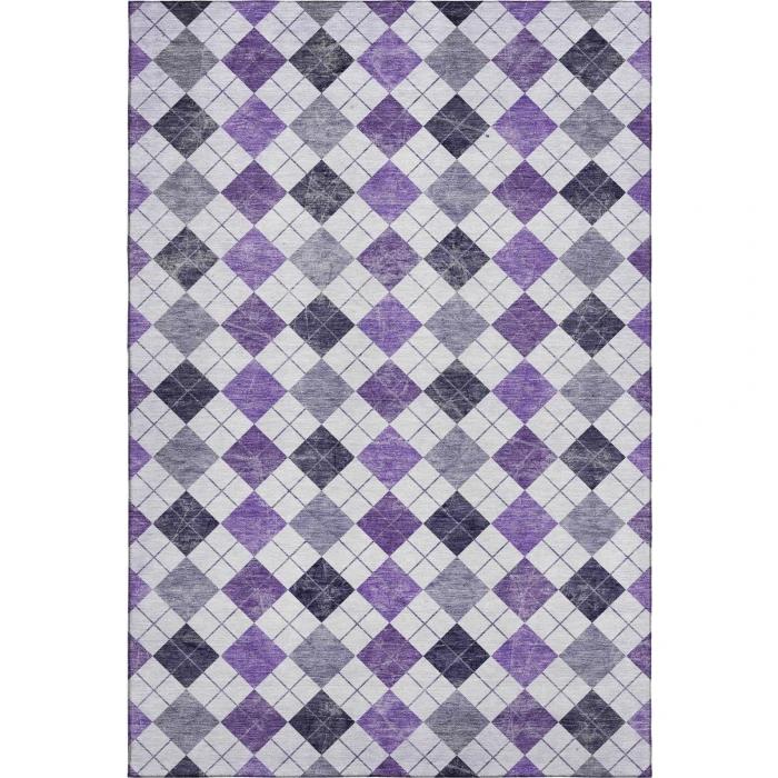 Addison Mayfield Purple AMF2237 2ft. 3in. x 7ft. 6in. Rect. Rug