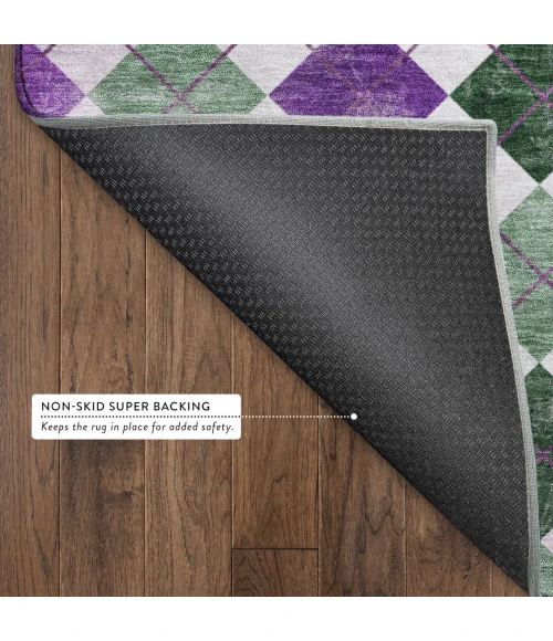 Addison Mayfield Purple AMF2237 8ft. x 10ft. Rect. Rug