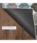 Addison Mayfield Teal AMF2237 - 8ft. Round Rug