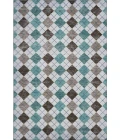 Addison Mayfield Teal AMF2237 - 8ft. Round Rug