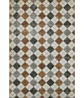 Addison Mayfield Orange AMF2237 - 8ft. Round Rug
