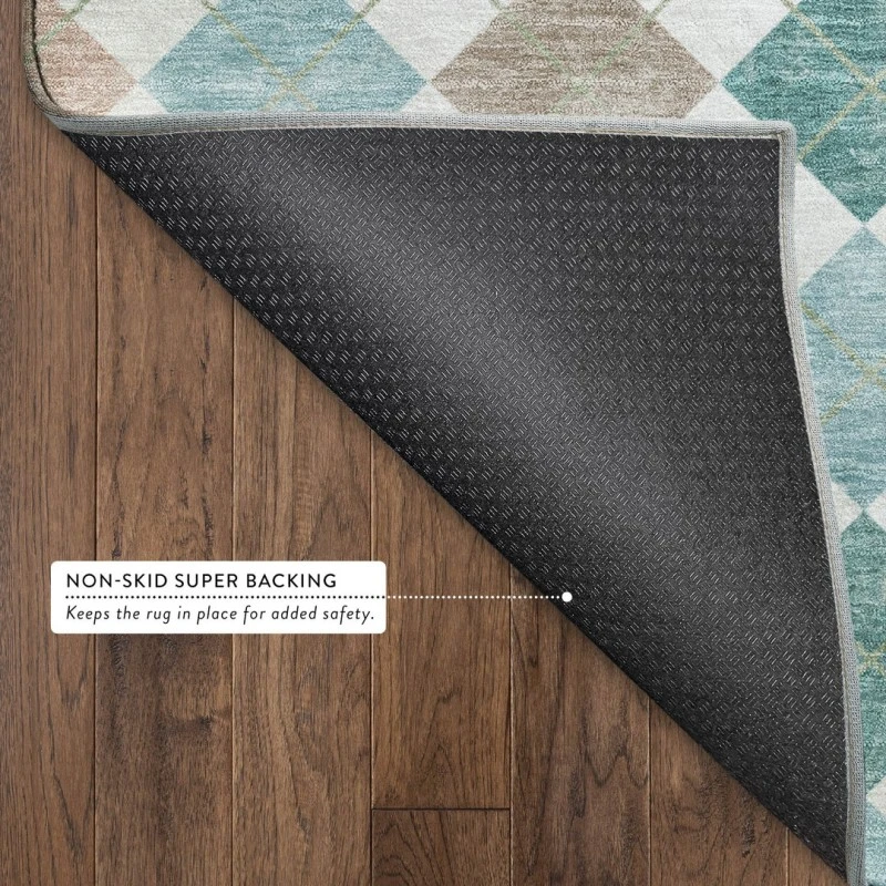 Addison Mayfield Teal AMF2238 5ft. x 7ft. 6in. Rect. Rug