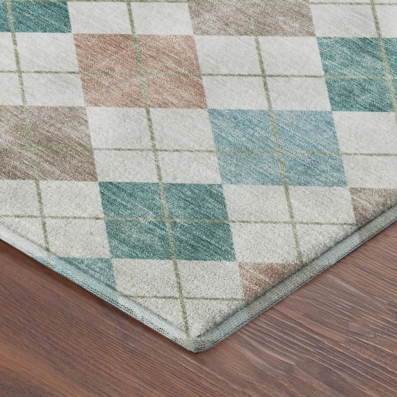 Addison Mayfield Teal AMF2238 5ft. x 7ft. 6in. Rect. Rug