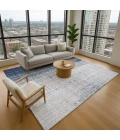 Addison Mayfield Blue AMF2240 - 8ft. Round Rug