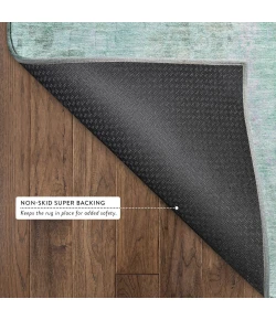 Addison Mayfield Teal AMF2241 - 8ft. Round Rug