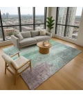 Addison Mayfield Teal AMF2241 - 8ft. Round Rug