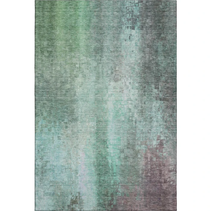 Addison Mayfield Teal AMF2241 - 8ft. Round Rug