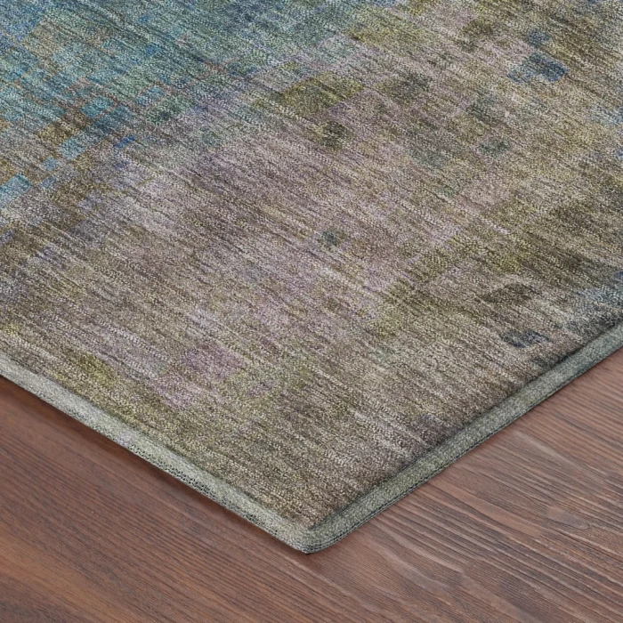 Addison Mayfield Blue AMF2241 - 8ft. Round Rug