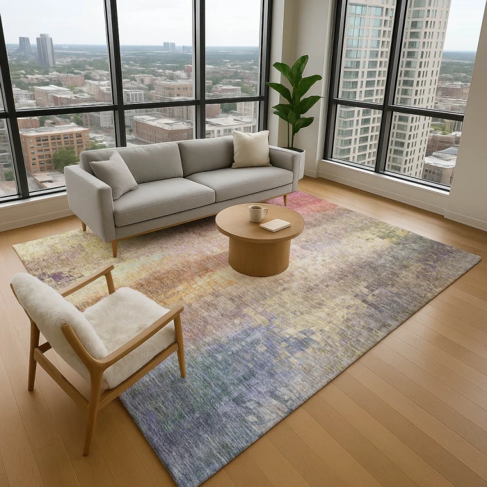 Addison Mayfield Pink AMF2241 8ft. x 10ft. Rect. Rug