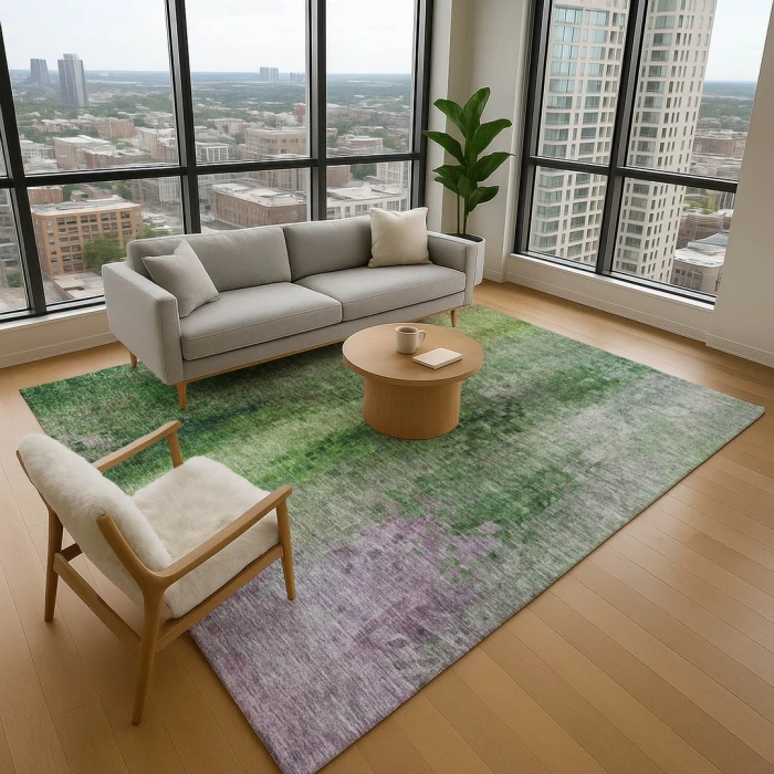 Addison Mayfield Green AMF2241 8ft. x 10ft. Rect. Rug
