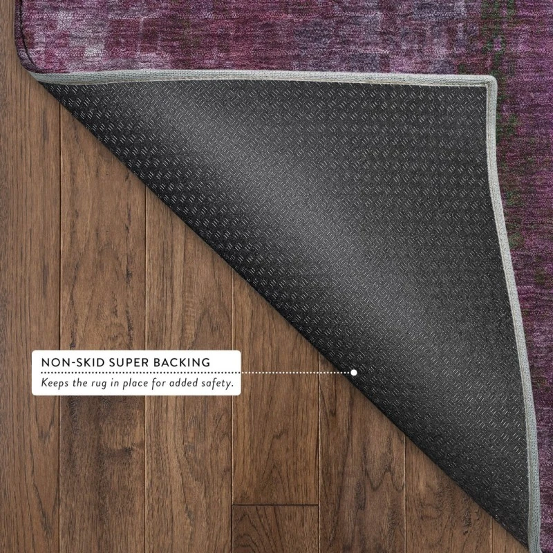 Addison Mayfield Purple AMF2241 2ft. 3in. x 7ft. 6in. Rect. Rug