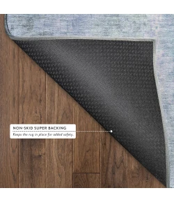 Addison Mayfield Blue AMF2241 - 8ft. Round Rug