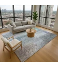 Addison Mayfield Blue AMF2241 - 8ft. Round Rug