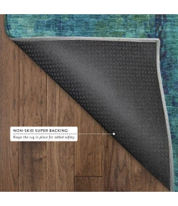 Addison Mayfield Teal AMF2241 8ft. x 10ft. Rect. Rug