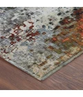 Addison Mayfield Blue AMF2242 - 8ft. Round Rug