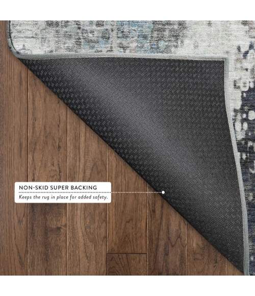 Addison Mayfield Blue AMF2242 8ft. x 10ft. Rect. Rug